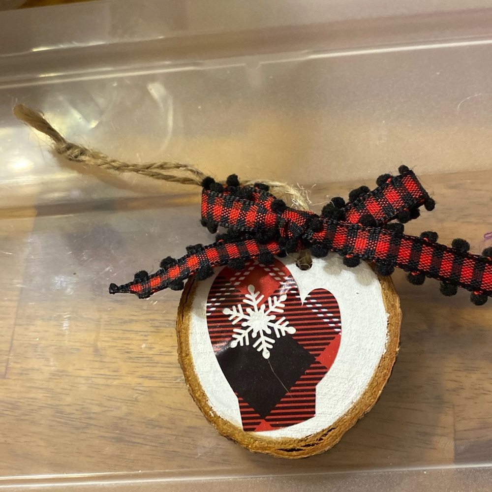 Handmade Christmas ornaments